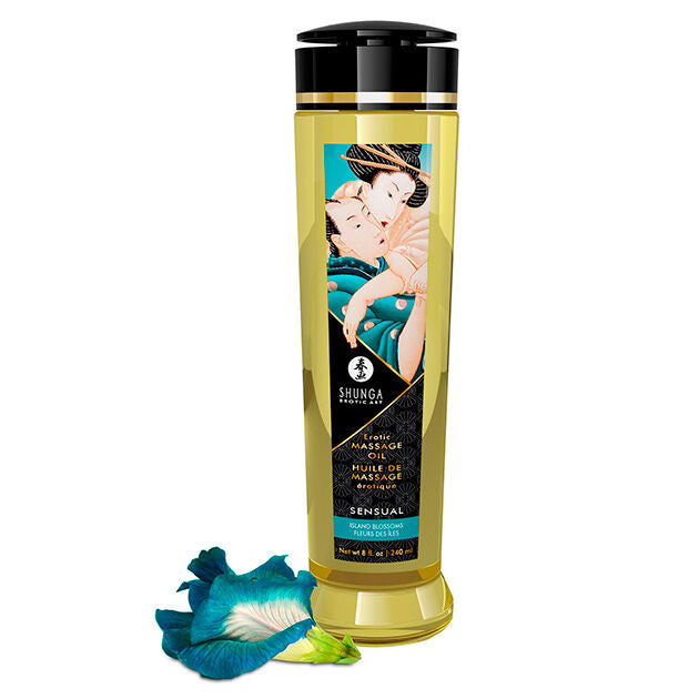 SHUNGA - OLIO DA MASSAGGIO EROTICO SENSUALE 240 ML – Oli da massaggio non aromatizzati