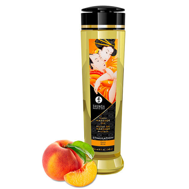SHUNGA - OLIO DA MASSAGGIO EROTICO STIMOLANTE 240 ML – Oli Aromatizzati