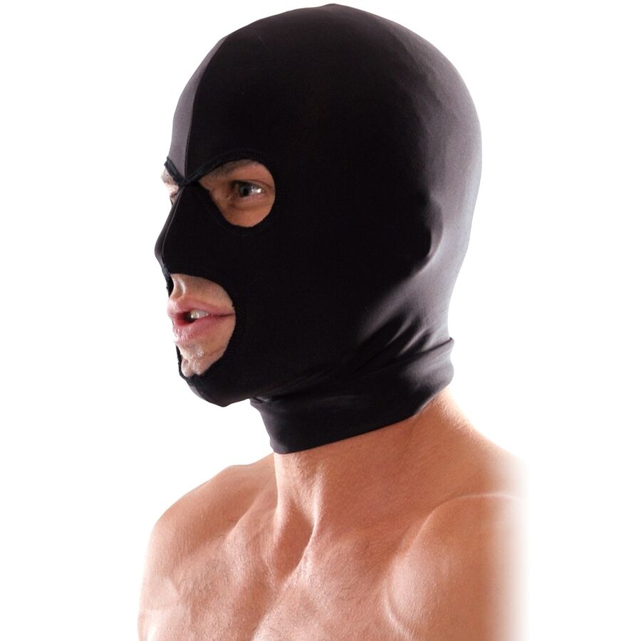 FETISH FANTASY SERIES - CAPPUCCIO 3 FORI IN SPANDEX – Cappello BDSM – foto 2