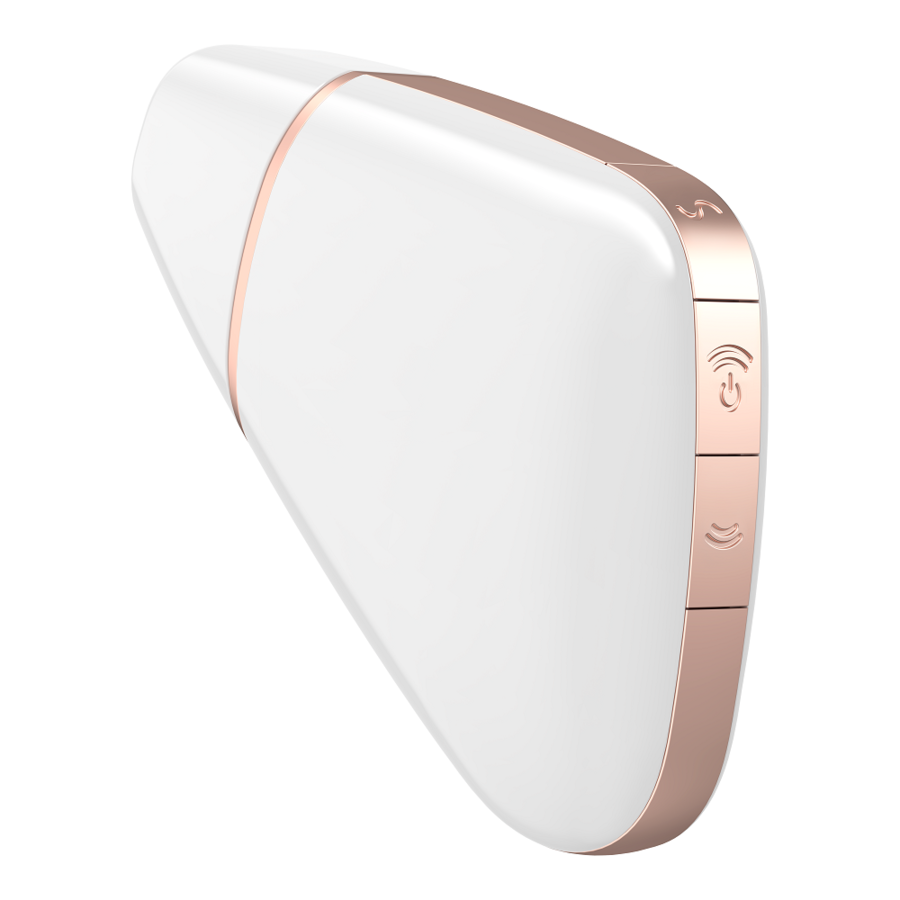 SATISFYER - STIMOLATORE E VIBRATORE TRIANGOLO LOVE BIANCO – Vibratori con APP – foto 2