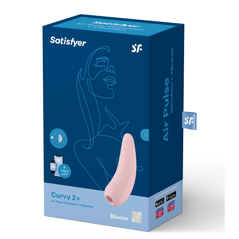 SATISFYER - CURVY 2 + ROSA – Vibratori con APP – foto 7