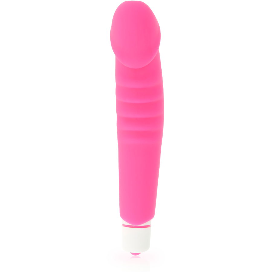 DOLCE VITA - REALISTIC PLEASURE PINK  SILICONE – Rotatori vibranti – foto 3