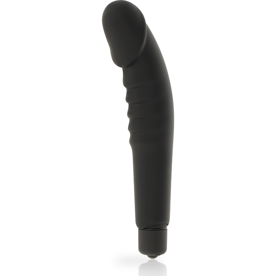 DOLCE VITA - PIACERE REALISTICO SILICONE NERO – Rotatori vibranti – foto 3