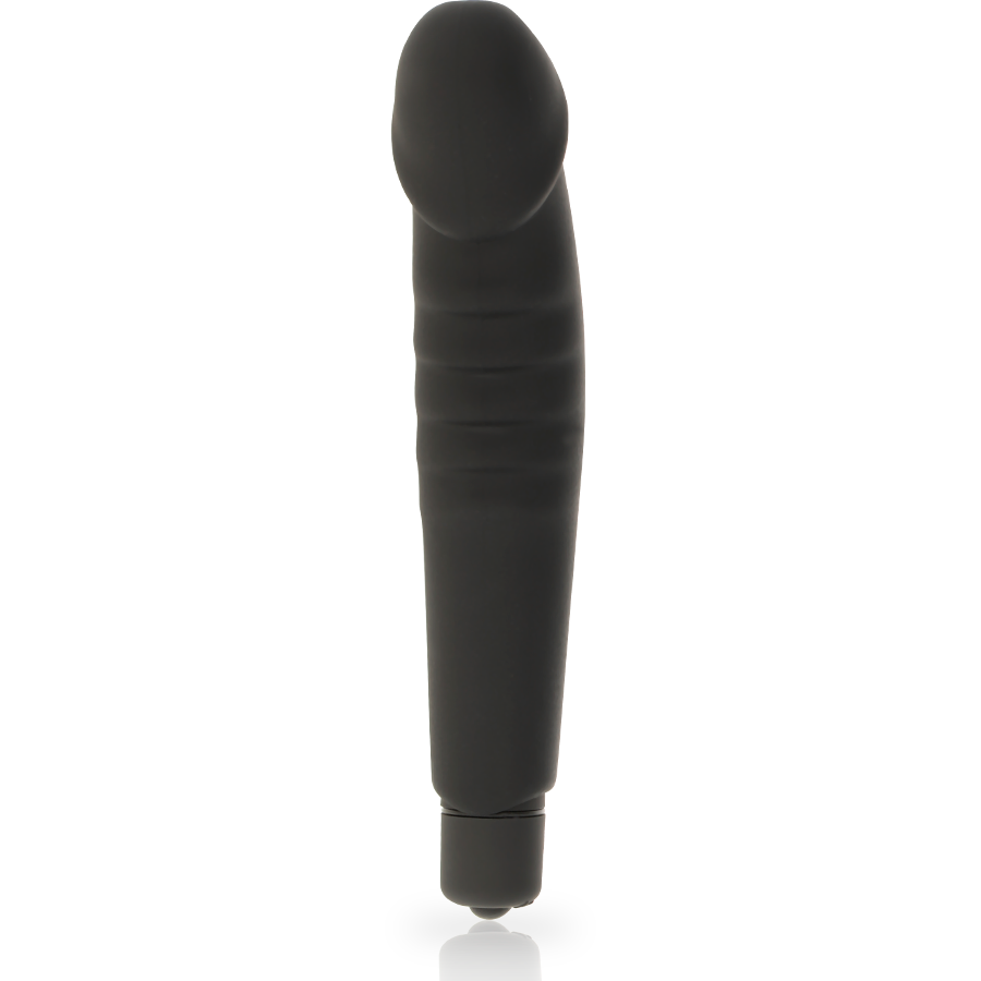DOLCE VITA - PIACERE REALISTICO SILICONE NERO – Rotatori vibranti – foto 4