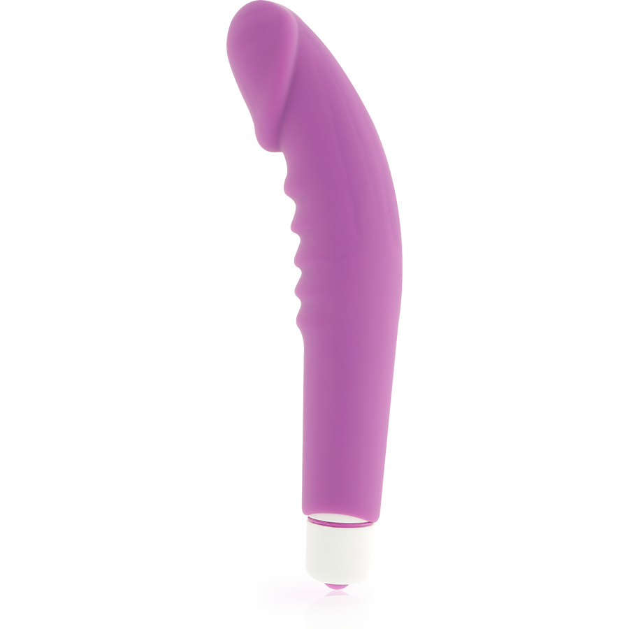 DOLCE VITA - REALISTIC PLEASURE VIOLA SILICONE – Rotatori vibranti