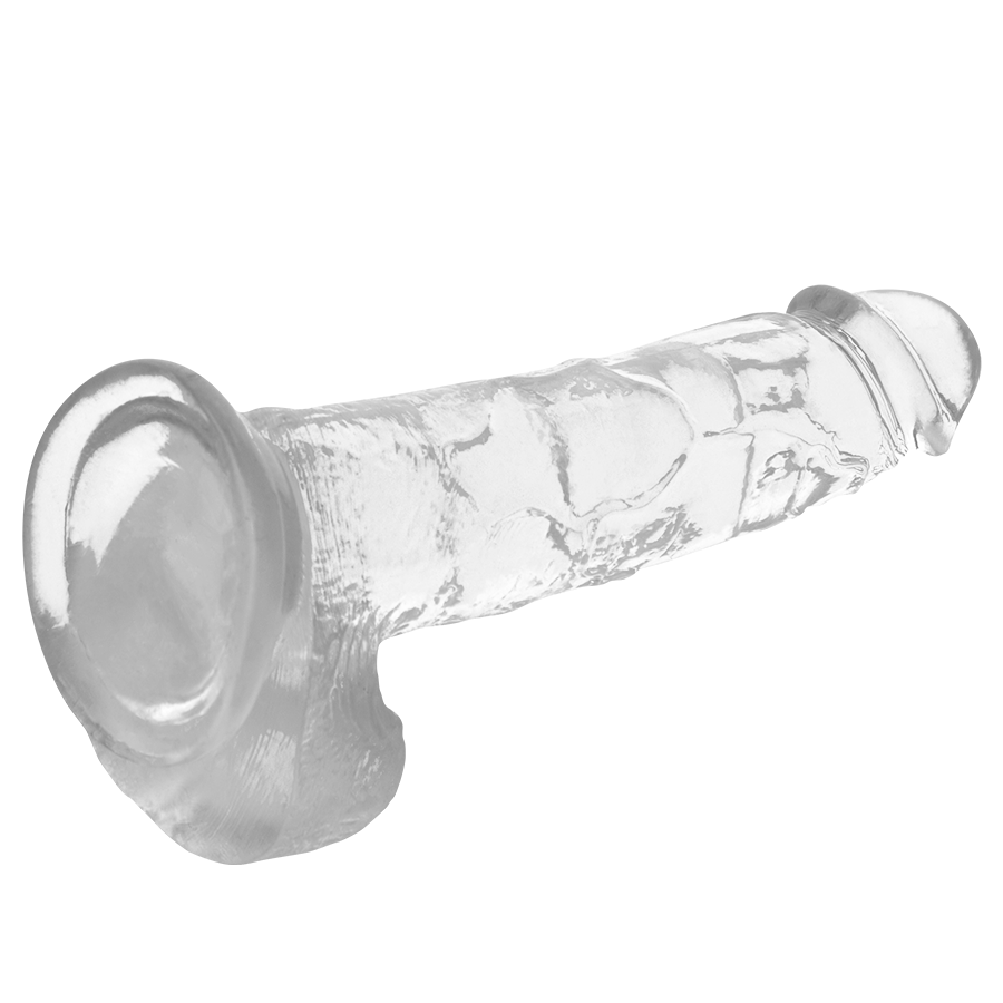 X RAY - CAZZO TRASPARENTE CON SFERE 22 CM -O- 4.6 CM – Peni realistici – foto 3