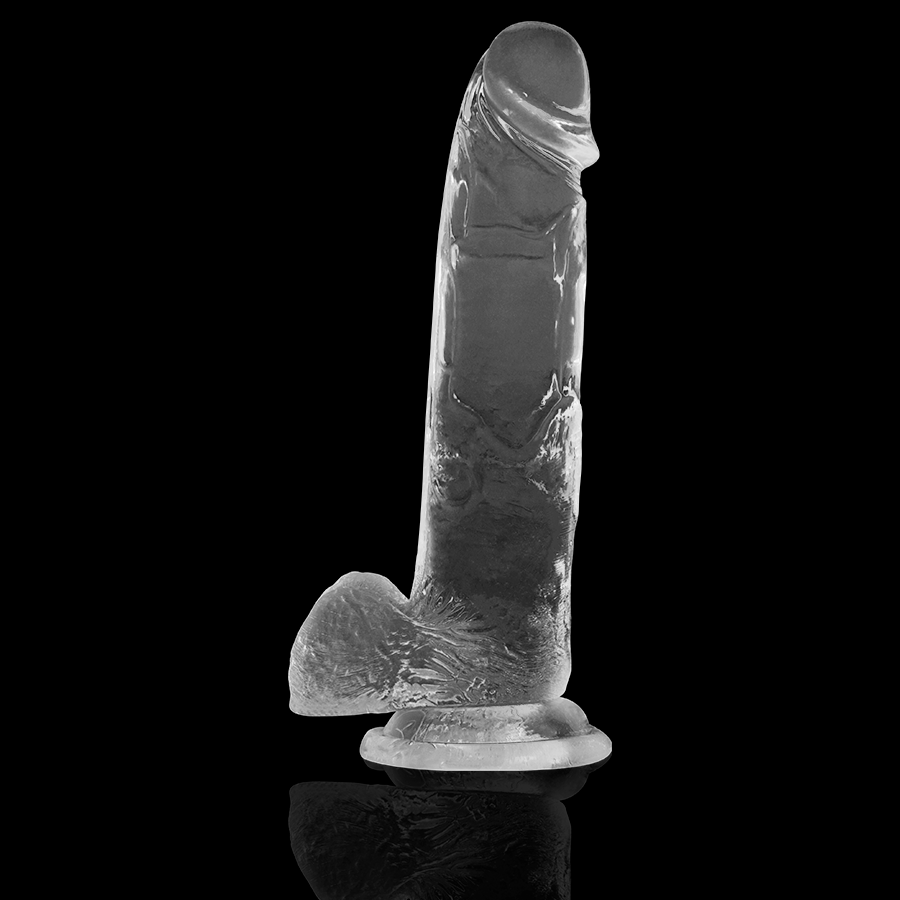 X RAY - CAZZO TRASPARENTE CON SFERE 22 CM -O- 4.6 CM – Peni realistici – foto 5