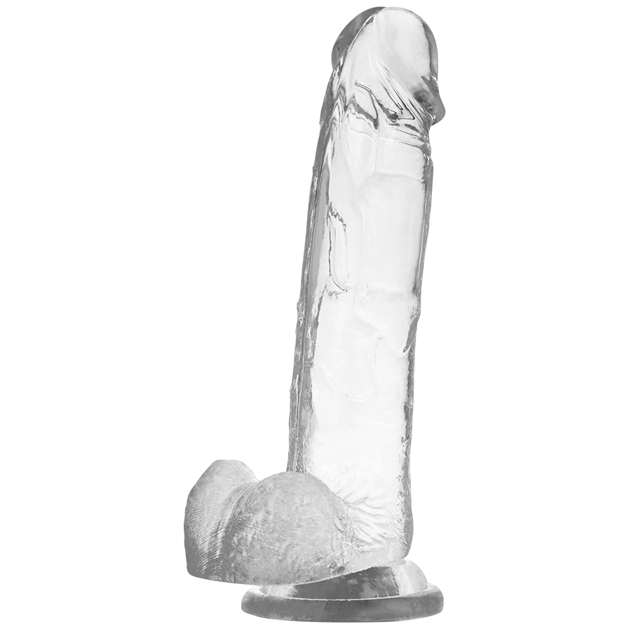 X RAY - CAZZO TRASPARENTE CON SFERE 22 CM -O- 4.6 CM – Peni realistici – foto 4
