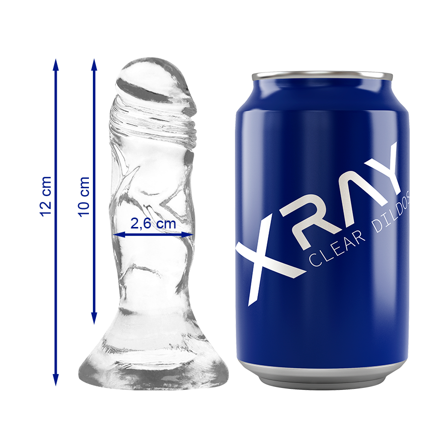 X RAY - CAZZO TRASPARENTE 12 CM -O- 2.6 CM – Peni realistici