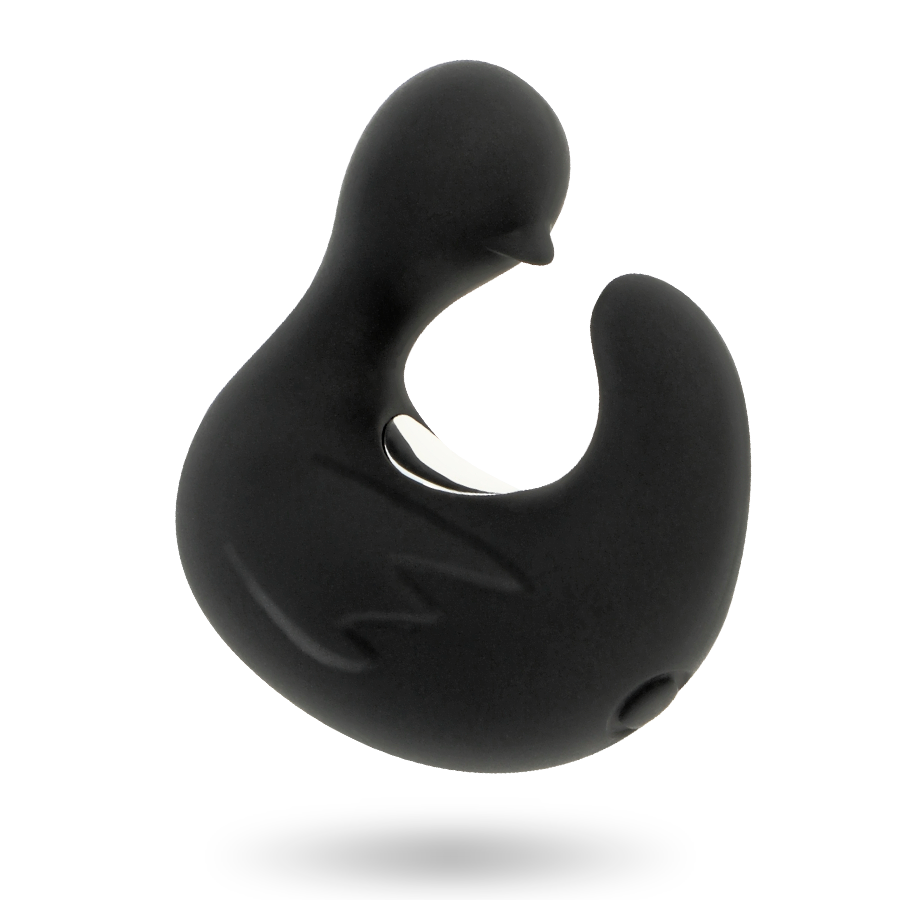 BLACK&SILVER - DUCKYMANIA DITALE RICARICABILE STIMOLANTE D'ANATRA IN SILICONE – Vibratori da dito – foto 5