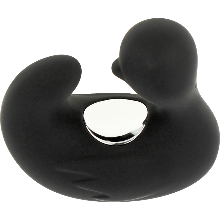 BLACK&SILVER - DUCKYMANIA DITALE RICARICABILE STIMOLANTE D'ANATRA IN SILICONE – Vibratori da dito – foto 6