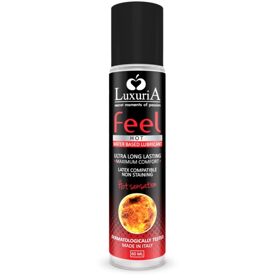INTIMATELINE - LUXURIA FEEL HOT SENSATION LUBRIFICANTE A BASE ACQUA 60 ML – Effetto calore