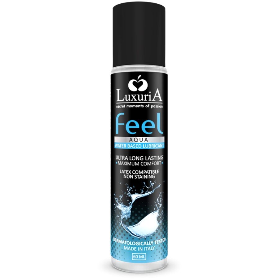 INTIMATELINE - LUXURIA  FEEL AQUA LUBRIFICANTE A BASE ACQUA 60 ML – A base d'acqua