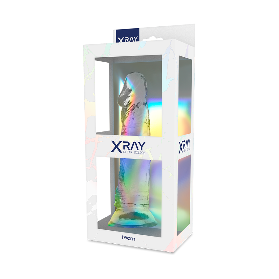 X RAY - CAZZO TRASPARENTE 19 CM -O- 4 CM – Peni realistici – foto 2