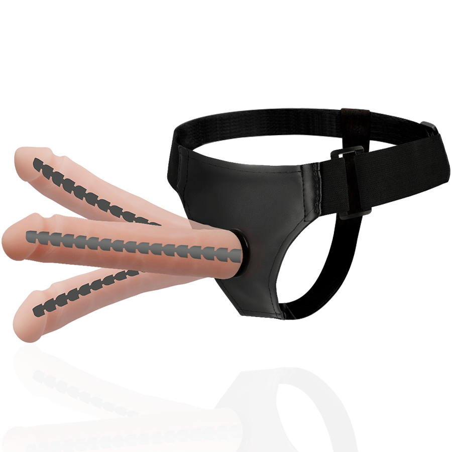 HARNESS ATTRACTION - DERICK CARNE ARTICOLABILE 22.5 CM -O- 4.5 CM – Imbracature senza vibrazioni – foto 3