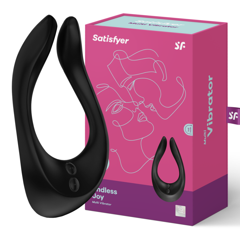SATISFYER - PARTNER MULTIFUN 2 NERO – Per il clitoride – foto 2