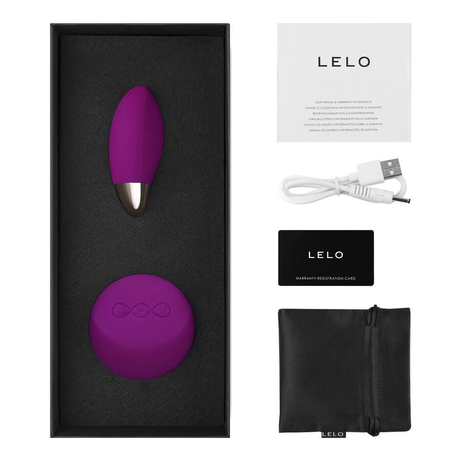 LELO - LYLA 2 INSIGNIA DESIGN EDITION DEEP ROSE MASSAGER UOVO – Telecomando – foto 6