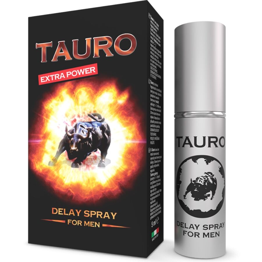 TAURO - SPRAY RITARDANTE EXTRA POWER PER UOMO 5 ML – Ritardanti