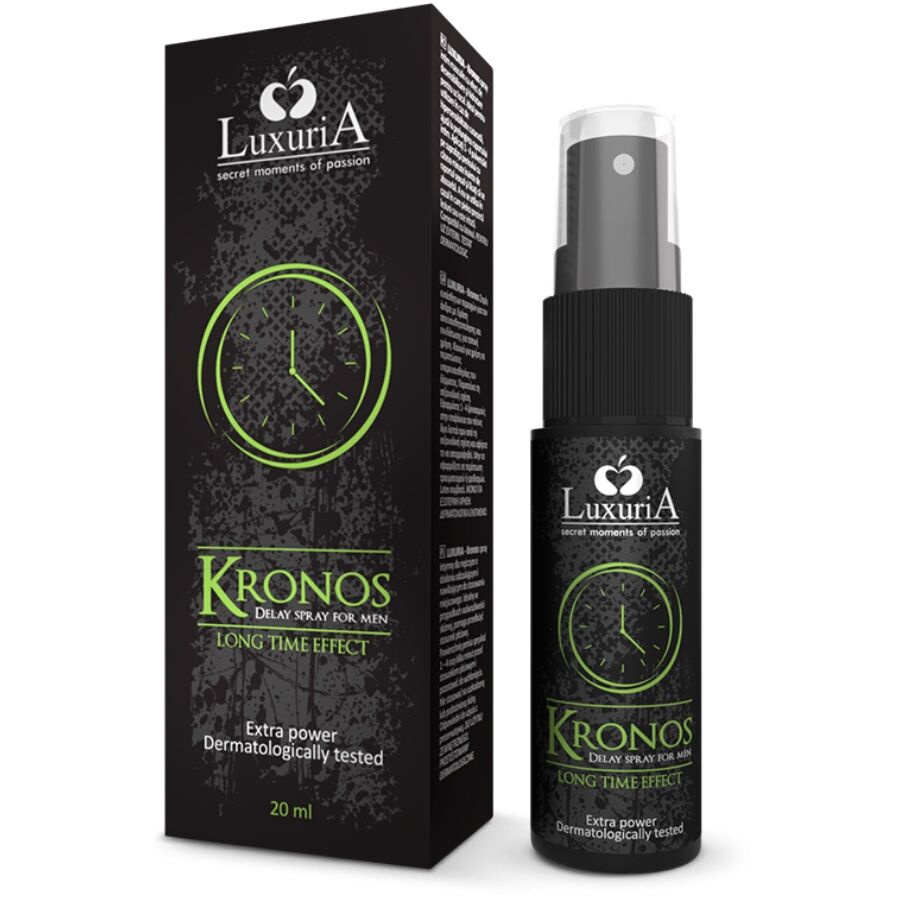 INTIMATELINE LUXURIA - KRONOS RITARDANTE SPRAY EFFETTO DESENSIBILIZZANTE 20 ML – Ritardanti