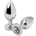 METAL HARD - PLUG ANALE DIAMOND TRASPARENTE PICCOLO 5.71CM – Tappi anali