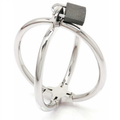 METAL HARD - FERMAMANETTE CRISS CROSS IN ACCIAIO INOSSIDABILE – Sistemare le manette