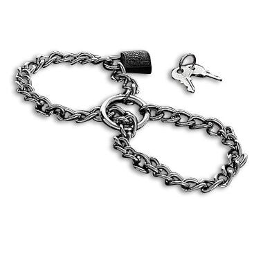 METAL HARD - MANETTE CON CATENA IN ACCIAIO INOSSIDABILE. – Mogli