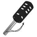 METAL HARD - PAGAIA ORIGINALE IN CUOIO E METALLO - CON FORI – Palette BDSM