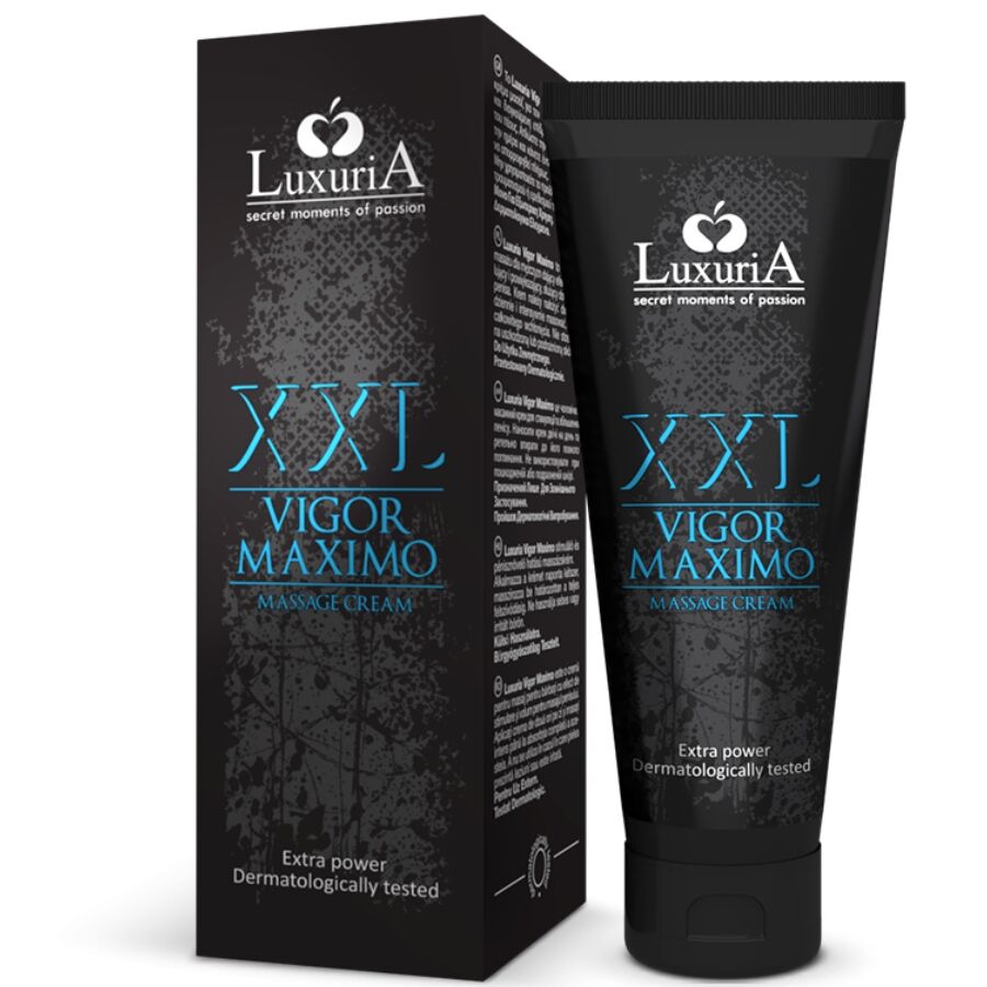 INTIMATELINE LUXURIA - CREMA DA MASSAGGIO XXL VIGOR MAXIMO 75 ML – Ingrandimento del pene