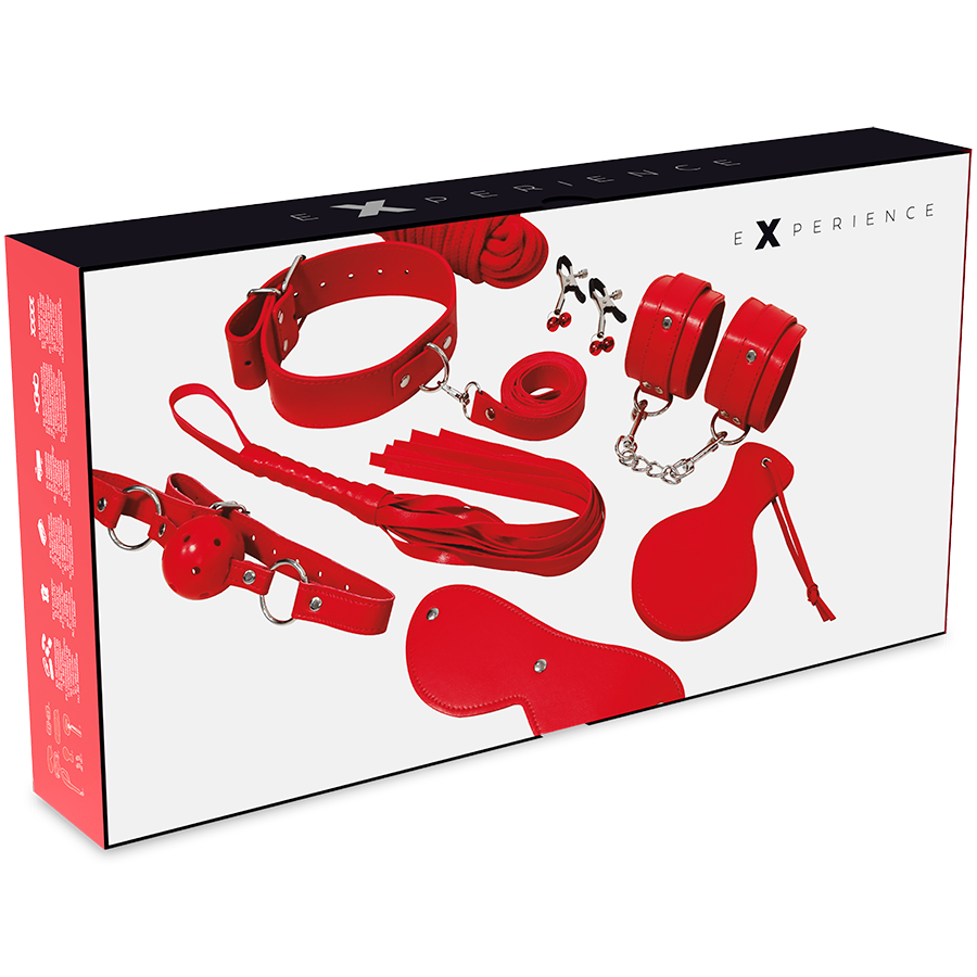 EXPERIENCE - KIT FETISH BDSM SERIE ROSSA – kit Sex Toys – foto 2