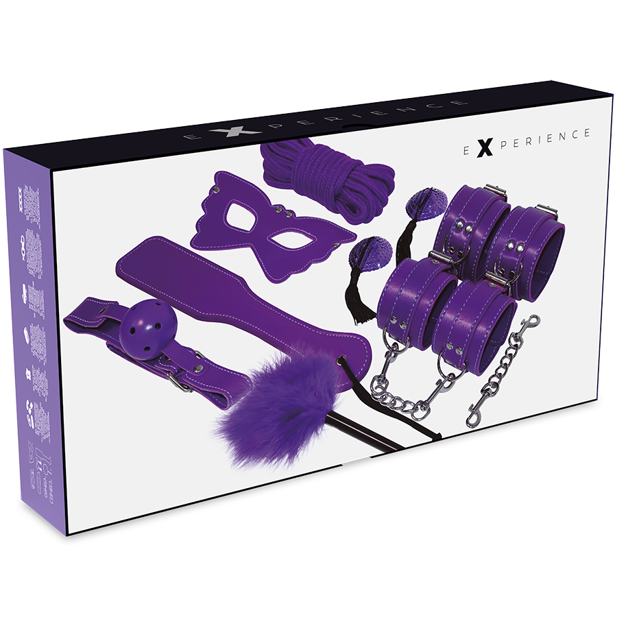 EXPERIENCE - KIT FETISH BDSM SERIE VIOLA – kit Sex Toys – foto 2