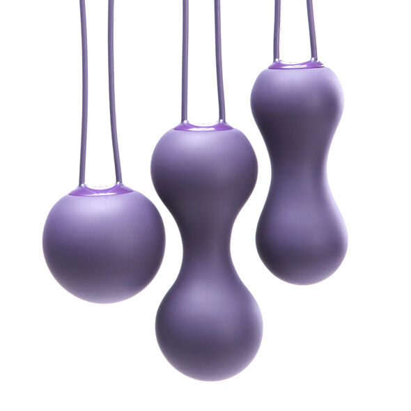 JE JOUE - PALLE AMI KEGEL - VIOLA – Sfere di silicone – foto 2