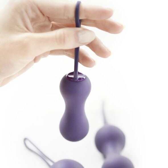 JE JOUE - PALLE AMI KEGEL - VIOLA – Sfere di silicone – foto 3