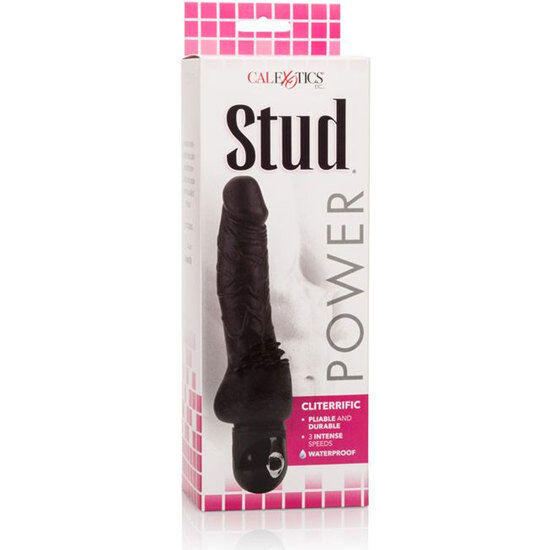 CALEXOTICS - VIBRATORE NERO POWER STUD CLITERRIFIC – Vibratori realistici – foto 2