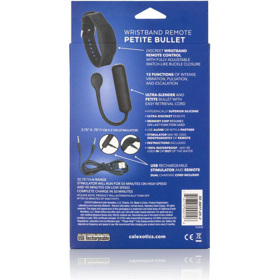 CALEXOTICS - BRACCIALETTO REMOTE PETITE BULLET – Telecomando – foto 4