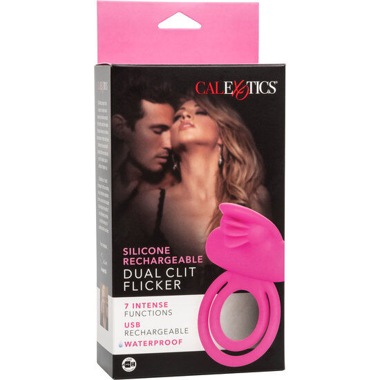 CALEXOTICS - ENHANCER DELLO SFARFALLIO DOPPIO CLIT – Cockring con vibrazione – foto 3
