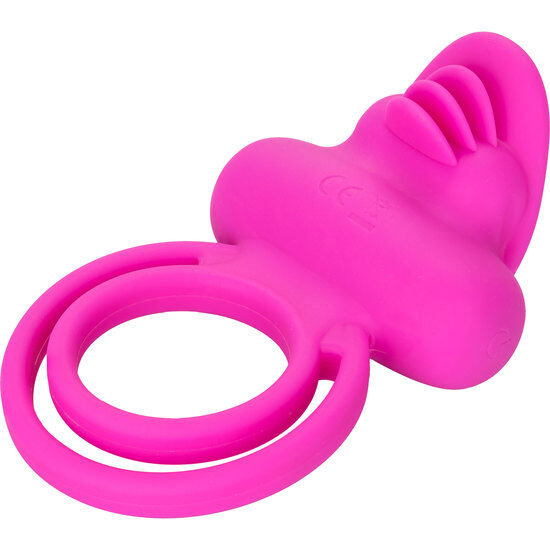 CALEXOTICS - ENHANCER DELLO SFARFALLIO DOPPIO CLIT – Cockring con vibrazione – foto 5