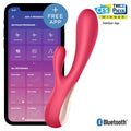 SATISFYER - MONO FLEX ROSSO CON APP – Vibratori con APP