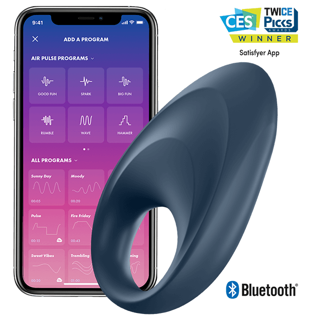 SATISFYER - APP VIBRATORE MIGHTY ONE – Cockring con vibrazione