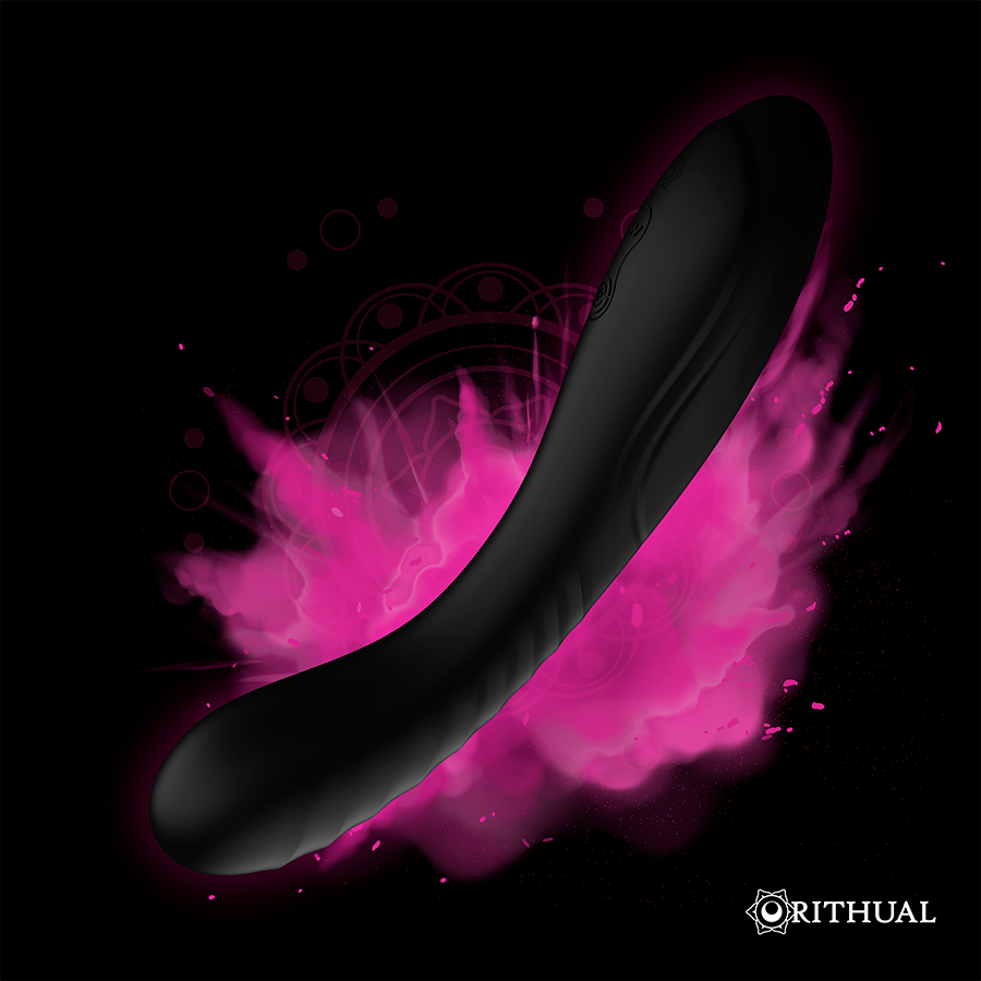RITHUAL - KRIYA STIMOLAODR RICARICABILE G-POINT NERO – Classici vibratori anali o vaginali – foto 8