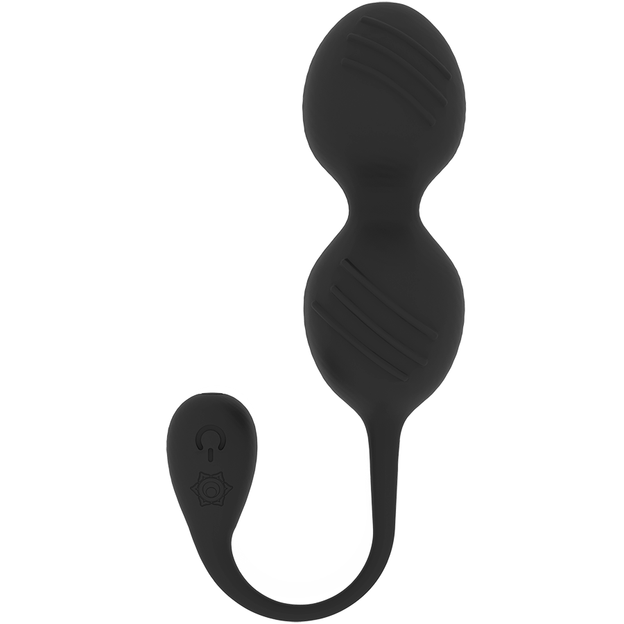 RITHUAL - NISHA SFERE KEGEL VIBRANTI RICARICABILI NERE – Sfere di silicone – foto 2