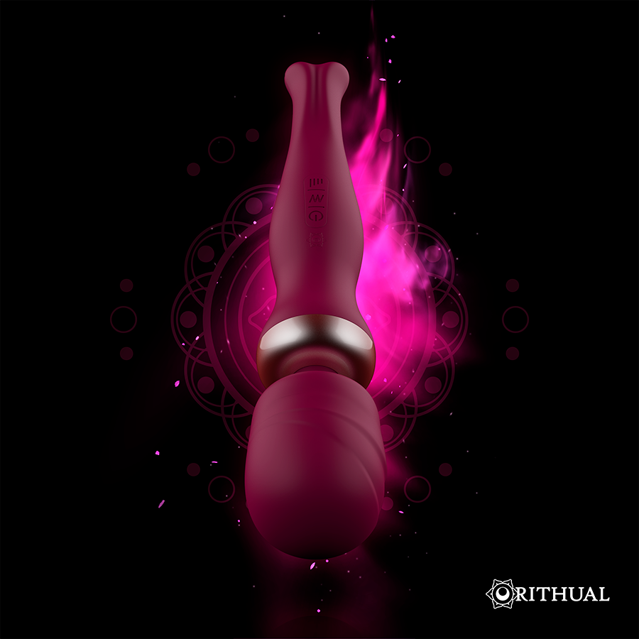 RITHUAL - POTENTE BACCHETTA E AKASHA RICARICABILE 2.0 ORCHIDEA – Vibratori HI-TECH – foto 5