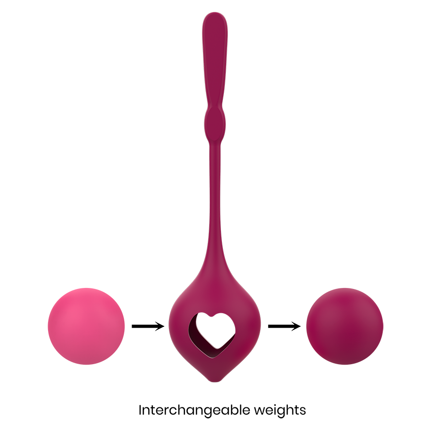 RITHUAL - E DI ALLENAMENTO PELVICO DELLORCHIDEA DEVA SET – Sfere di silicone – foto 5