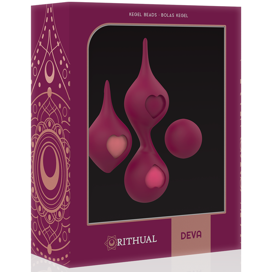 RITHUAL - E DI ALLENAMENTO PELVICO DELLORCHIDEA DEVA SET – Sfere di silicone – foto 8