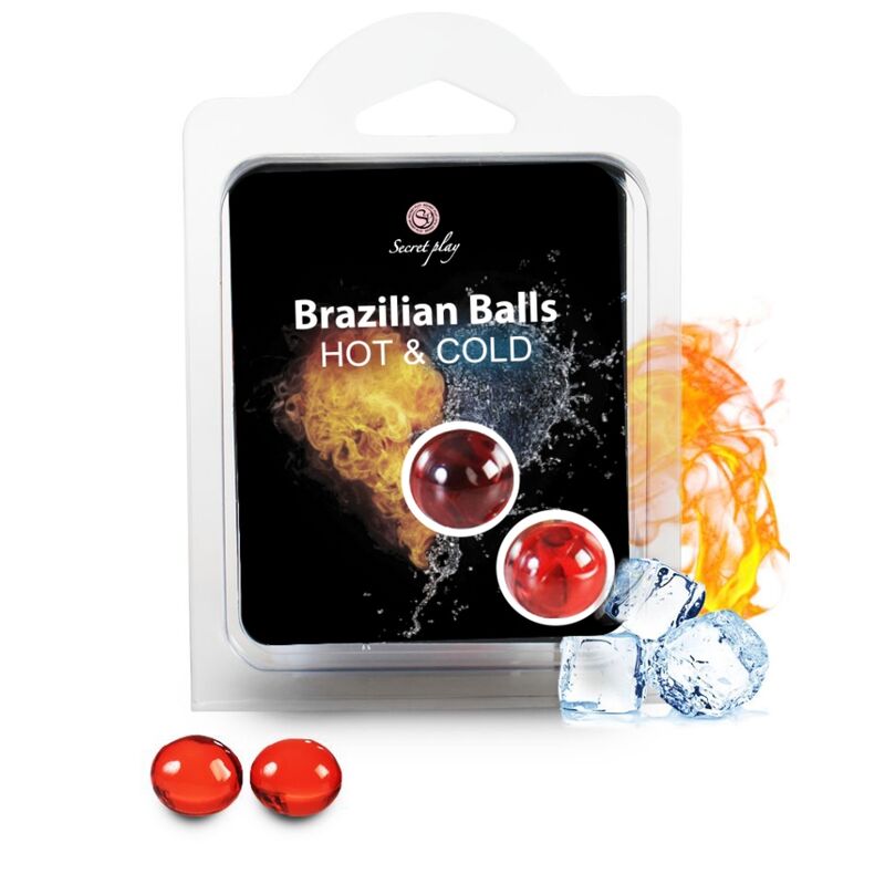 SECRETPLAY - PALLINE BRASILIANE EFFETTO CALDO E FREDDO 2 UNITÀ – Effetto freddo
