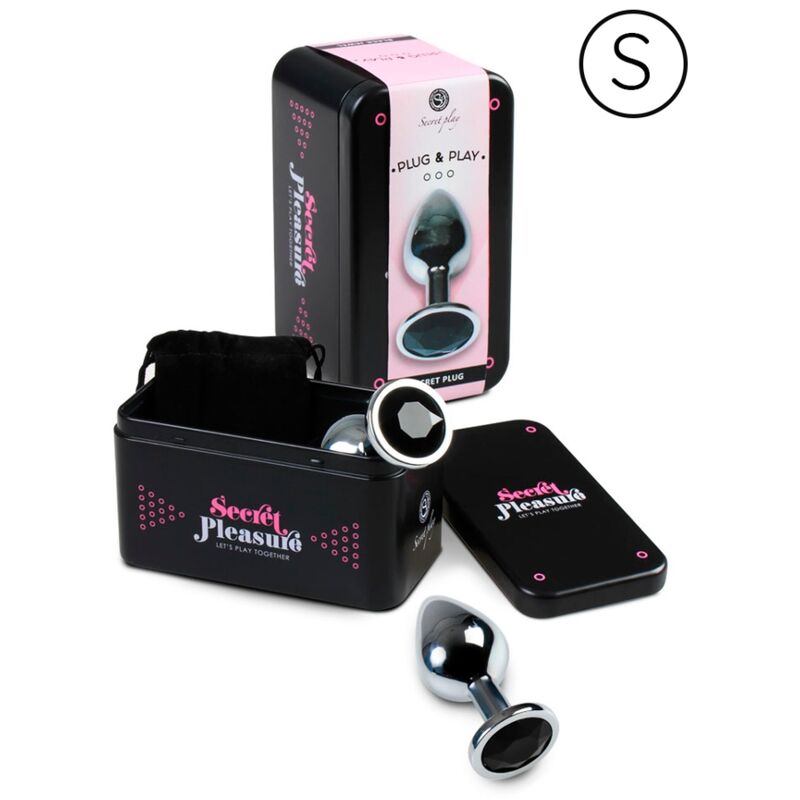 SECRETPLAY - PLUG ANALE NERO S – Tappi anali – foto 2