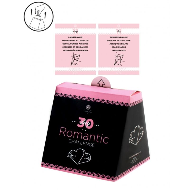 SECRETPLAY - 30 SFIDE ROMANTICHE (FR/PT) – Giochi di coppia