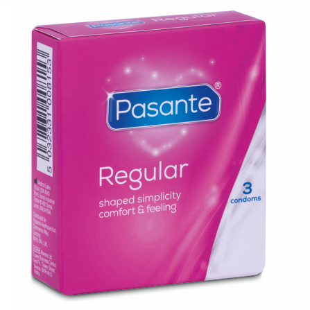 PASANTE - PRESERVATIVO GAMMA REGOLARE 3 UNIT – Gamma naturale