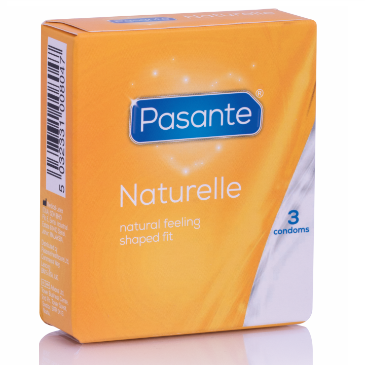 PASANTE - PRESERVATIVO NATURELLE CONFEZIONE DA 3 – Gamma naturale