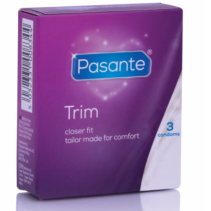 PASANTE - PRESERVATIVO SOTTILE TRIM MS 3 UNIT – Sensibile