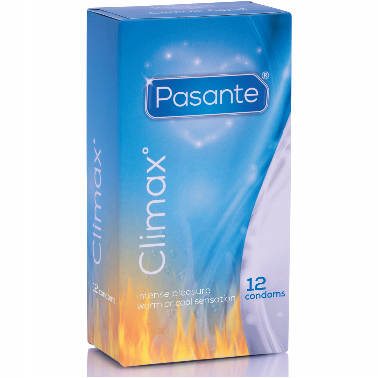 PASANTE - CLIMAX 6 EFFETTI CALDO + 6 EFFETTI FREDDO / 12 UNIT – Effetto freddo o caldo
